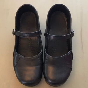 Dansko black Maryjanes sz 40